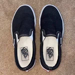 Black Slip On Vans